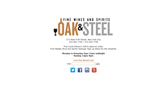 Desktop Screenshot of oakandsteel.com